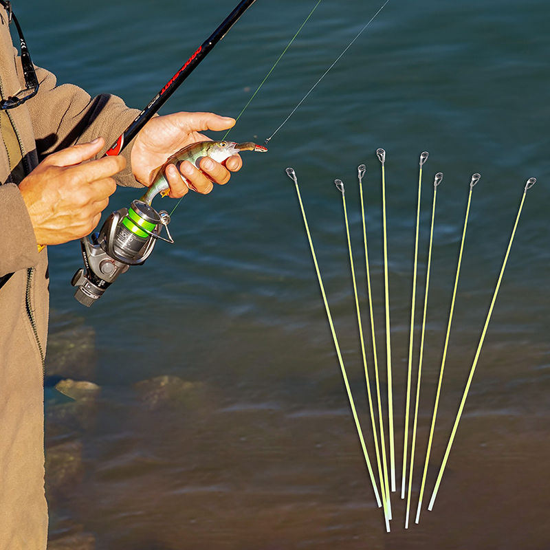 Fishing Boat Trailer - 5개입 42CM 보트/뗏목 낚싯대 팁 예비