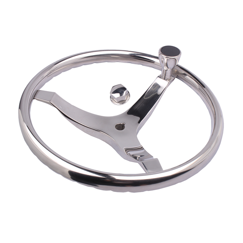 Fishing Boat Steering Wheel - 스테인레스 스틸 디스트로이어 림 스티어링 휠,