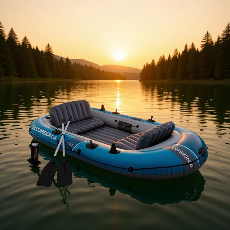 오리지널 정품 4~5인용 고무보트, 낚시보트, 두꺼운  - Fishing Boat Inflatable 리뷰 및 가격