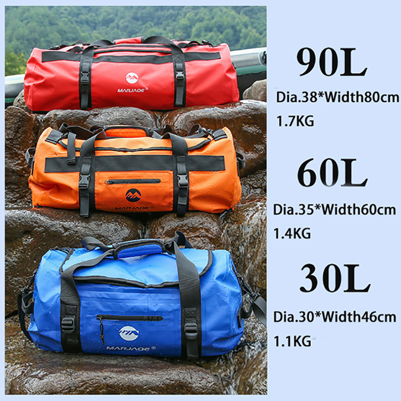 30L 60L 90L 방수 카약 가방 건조 안장 수하물 - Fishing Boat Oar 리뷰 및 가격