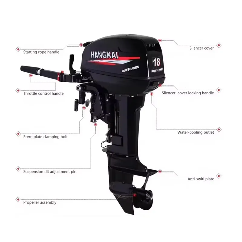 6마력 12마력 18마력 30마력 40마력 2행정 선외 - Fishing Boat Outboard Motor 리뷰 및 가격